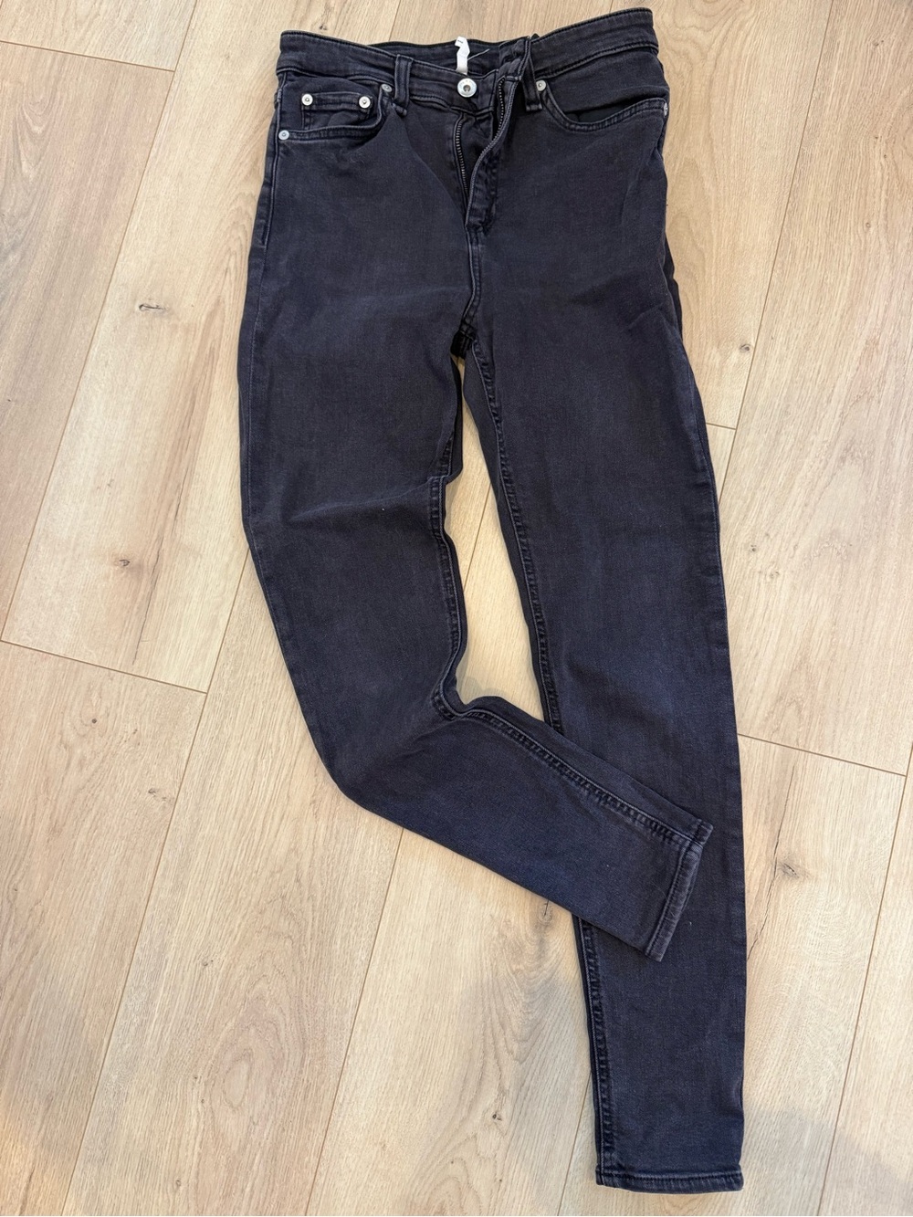 rag & bone Black Skinny Jeans